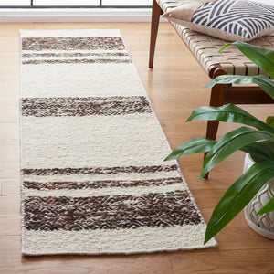 Natura 328 Hand Woven 90% Wool, 10% Cotton 0 Rug Black / Ivory 90% Wool, 10% Cotton NAT328Z-28