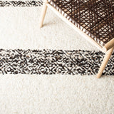 Natura 328 Hand Woven 90% Wool, 10% Cotton 0 Rug Black / Ivory 90% Wool, 10% Cotton NAT328Z-5