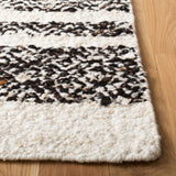 Natura 328 Hand Woven 90% Wool, 10% Cotton 0 Rug Black / Ivory 90% Wool, 10% Cotton NAT328Z-5