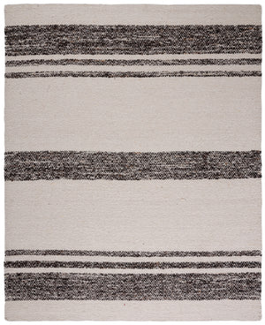 Natura 328 Hand Woven 90% Wool, 10% Cotton 0 Rug Black / Ivory 90% Wool, 10% Cotton NAT328Z-8