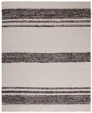 Natura 328 Hand Woven 90% Wool, 10% Cotton 0 Rug Black / Ivory 90% Wool, 10% Cotton NAT328Z-8