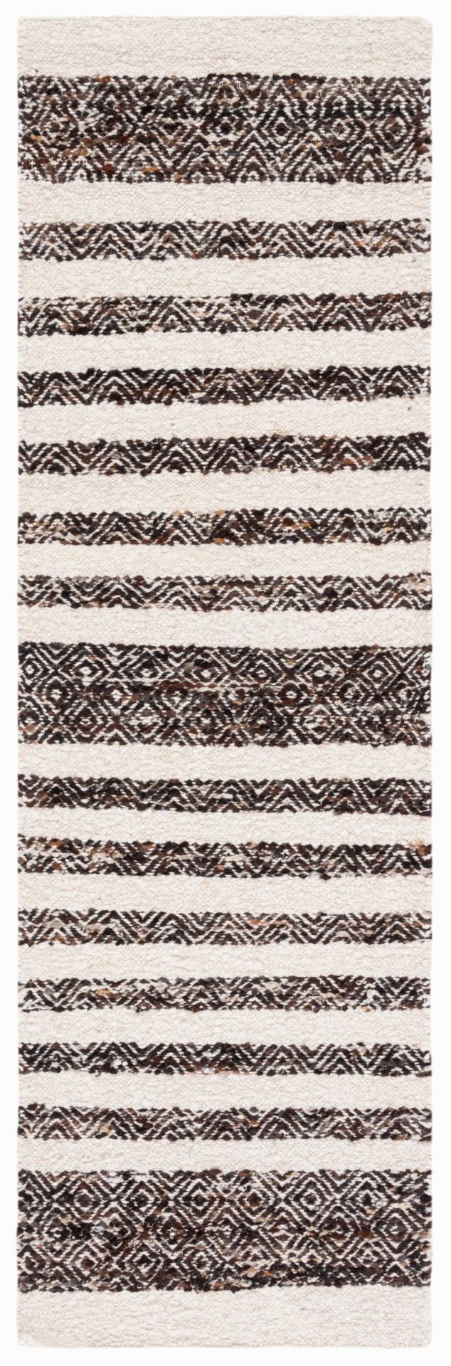 Natura 329 Hand Woven 90% Wool, 10% Cotton 0 Rug Black / Ivory 90% Wool, 10% Cotton NAT329Z-28