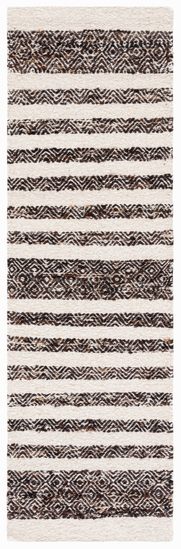 Natura 329 Hand Woven 90% Wool, 10% Cotton 0 Rug Black / Ivory 90% Wool, 10% Cotton NAT329Z-28