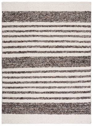 Natura 329 Hand Woven 90% Wool, 10% Cotton 0 Rug Black / Ivory 90% Wool, 10% Cotton NAT329Z-8