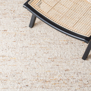 Natura 330 Hand Woven 90% Wool, 10% Cotton 0 Rug Ivory / Light Grey 90% Wool, 10% Cotton NAT330A-5