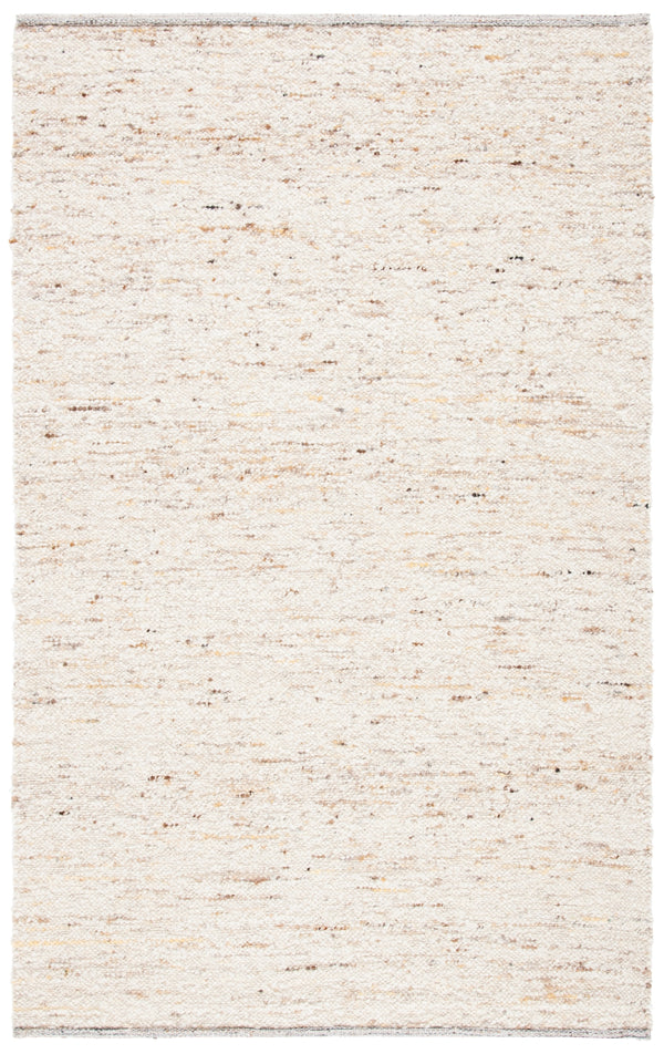 Natura 330 Hand Woven 90% Wool, 10% Cotton 0 Rug Ivory / Light Grey 90% Wool, 10% Cotton NAT330A-5
