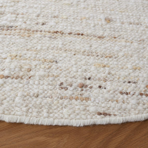 Natura 330 Hand Woven 90% Wool, 10% Cotton 0 Rug Ivory / Light Grey 90% Wool, 10% Cotton NAT330A-6R