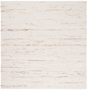 Natura 330 Hand Woven 90% Wool, 10% Cotton 0 Rug Ivory / Light Grey 90% Wool, 10% Cotton NAT330A-6SQ