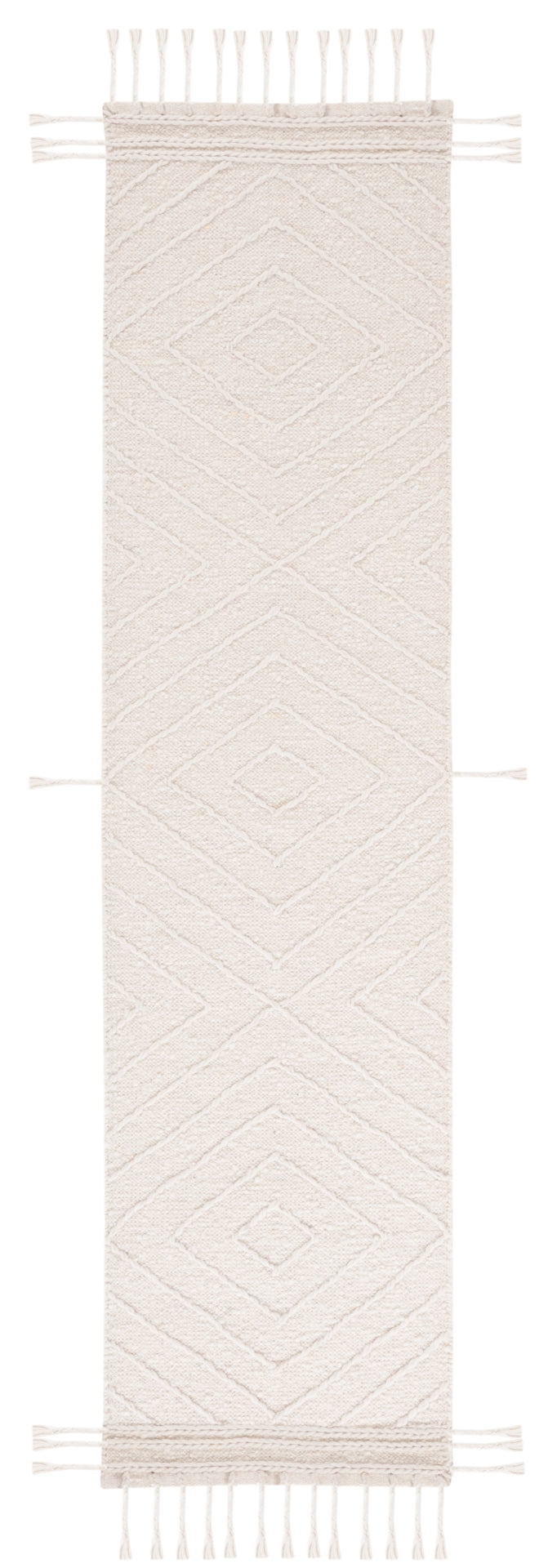 Natura 333 Hand Woven Pile Content: 100% Wool |  Overall Content: 90% Wool 10% Cotton 0 Rug Ivory / Black PILE CONTENT: 100% WOOL |  OVERALL CONTENT: 90% WOOL 10% COTTON NAT333A-2