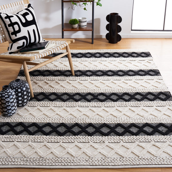 Safavieh Natura 334 Hand Woven 80% Wool/20% Cotton Rug NAT334A-8