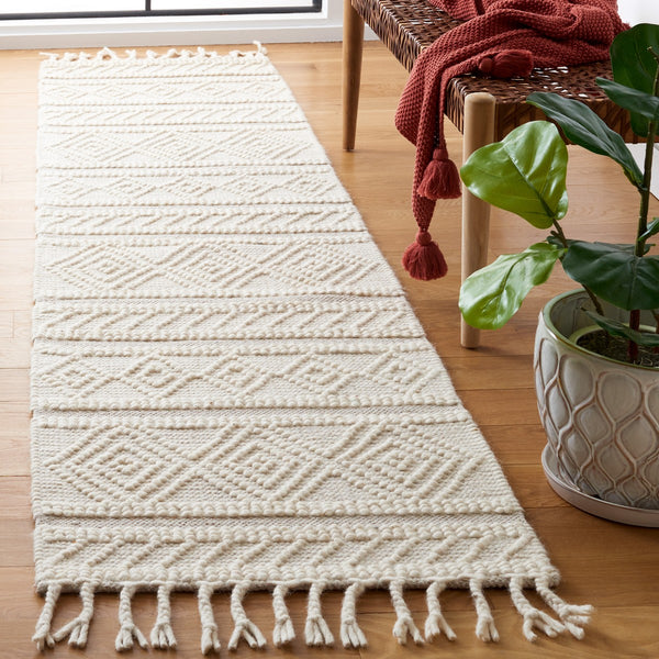 Safavieh Natura 338 Hand Woven 80% Wool/20% Cotton Rug NAT338A-8
