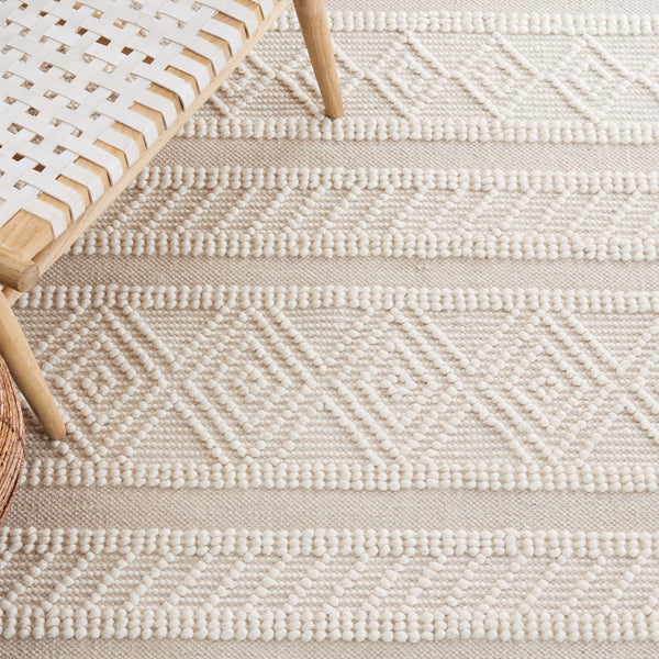 Safavieh Natura 338 Hand Woven 80% Wool/20% Cotton Rug NAT338A-8