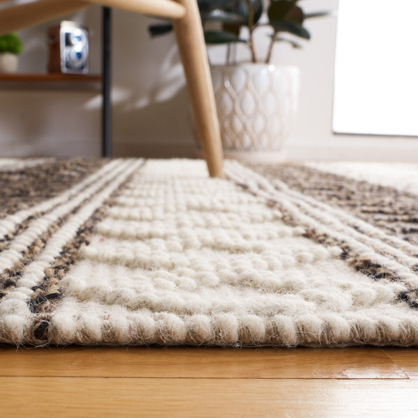 Safavieh Natura 340 Hand Woven 80% Wool/20% Cotton Rug NAT340A-8