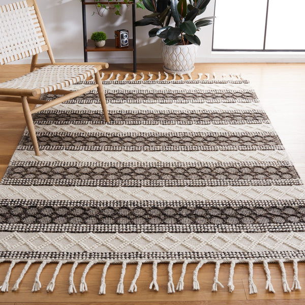 Safavieh Natura 340 Hand Woven 80% Wool/20% Cotton Rug NAT340A-8