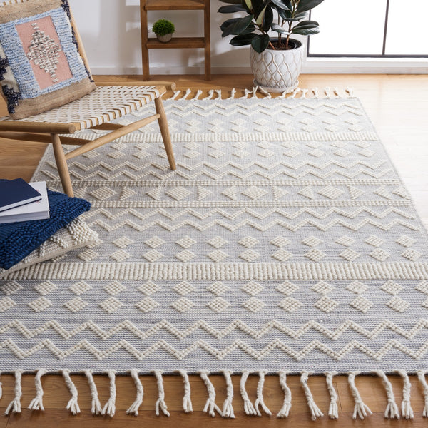 Safavieh Natura 342 Hand Woven 80% Wool/20% Cotton Rug NAT342A-8