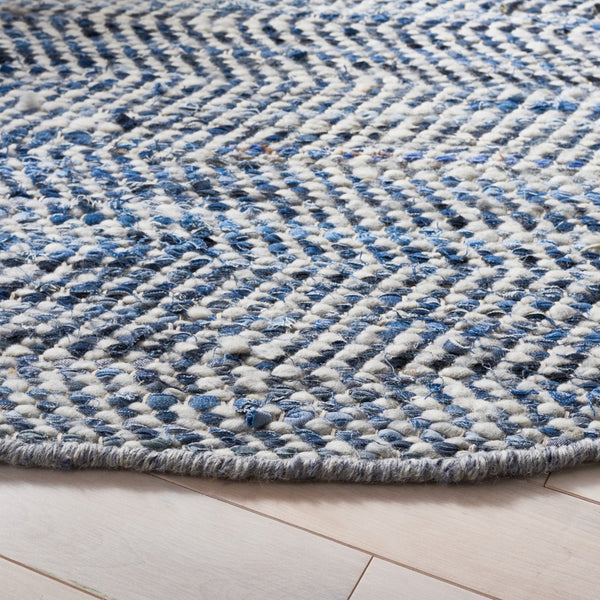 Safavieh Natura 346 Flat Weave 60% Wool and 40% Leather Rug NAT346L-8