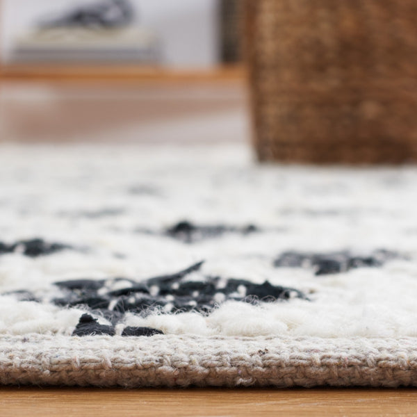 Safavieh Natura 348 Flat Weave 60% Wool and 40% Leather Rug NAT348B-8