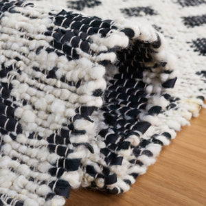 Safavieh Natura 348 Flat Weave 60% Wool and 40% Leather Rug NAT348B-8