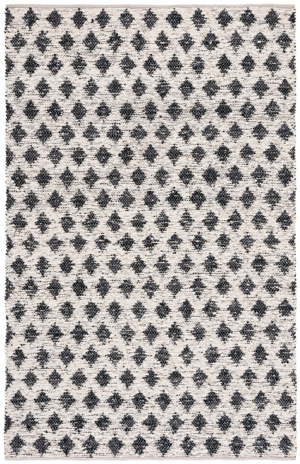 Safavieh Natura 348 Flat Weave 60% Wool and 40% Leather Rug NAT348B-8