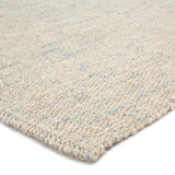 Jaipur Living Bluffton Natural Solid Ivory/ Blue Area Rug (9'X12')