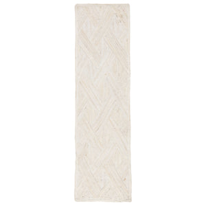 Jaipur Living Vero Natural Trellis Ivory Area Rug (4'X12')
