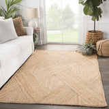 Jaipur Living Naturals Tobago Collection NAT36 Vero 100% Jute Handmade Transitional Trellis Rug RUG152381