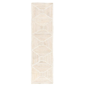 Jaipur Living Sisal Bow Natural Trellis Ivory/ Beige Runner Rug (2'6"X9')