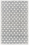 Natura 475 Bohemian Hand Woven 60% Wool, 40% Cotton Rug Ivory / Black