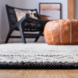 Safavieh Natura 477 Hand Woven 60% Wool 40% Cotton Bohemian Rug NAT477A-8