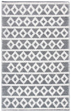 Natura 479 Bohemian Hand Woven 60% Wool, 40% Cotton Rug Ivory / Black