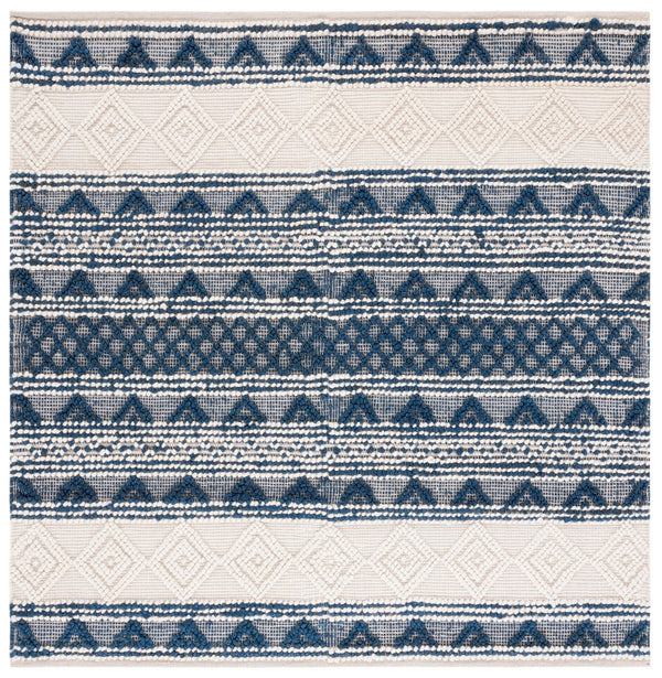 Safavieh Natura 502 Hand Woven 40% Jute/40% Wool/and 20% Cotton Bohemian Rug NAT502N-6SQ