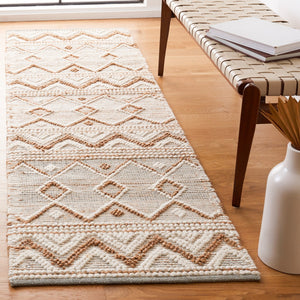 Safavieh Natura 504 Hand Woven 40% Jute/40% Wool/and 20% Cotton Bohemian Rug NAT504A-4