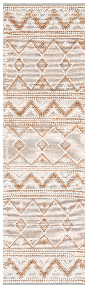 Safavieh Natura 504 Hand Woven 40% Jute/40% Wool/and 20% Cotton Bohemian Rug NAT504A-4