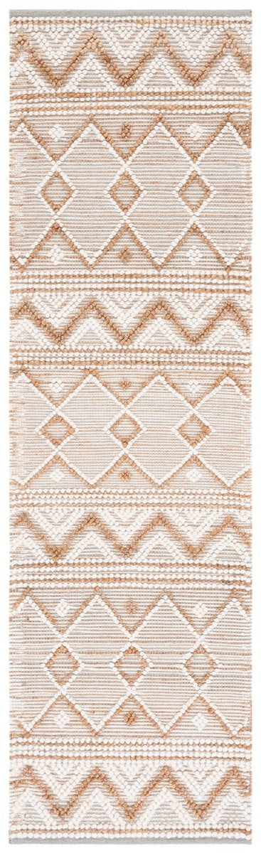 Safavieh Natura 504 Hand Woven 40% Jute/40% Wool/and 20% Cotton Bohemian Rug NAT504A-4