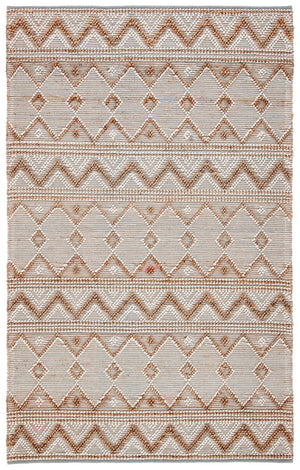 Safavieh Natura 504 Hand Woven 40% Jute/40% Wool/and 20% Cotton Bohemian Rug NAT504A-5