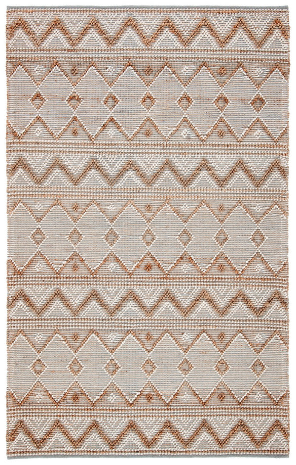 Safavieh Natura 504 Hand Woven 40% Jute/40% Wool/and 20% Cotton Bohemian Rug NAT504A-5