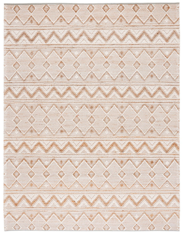 Safavieh Natura 504 Hand Woven 40% Jute/40% Wool/and 20% Cotton Bohemian Rug NAT504A-8