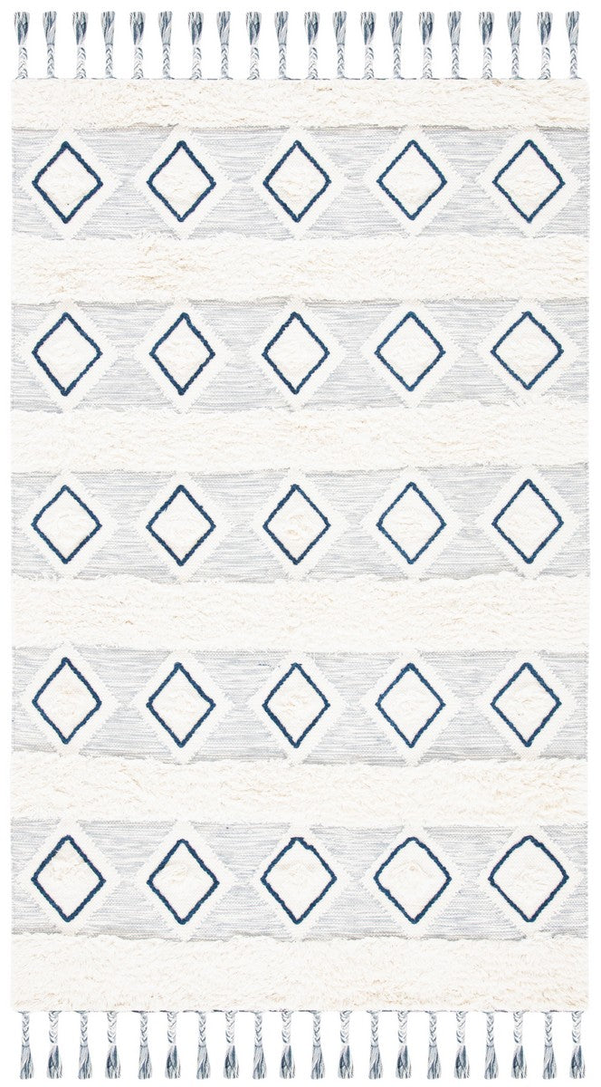 Safavieh Natura 678 With Tassel Hand Woven Wool Bohemian Rug NAT678A-8