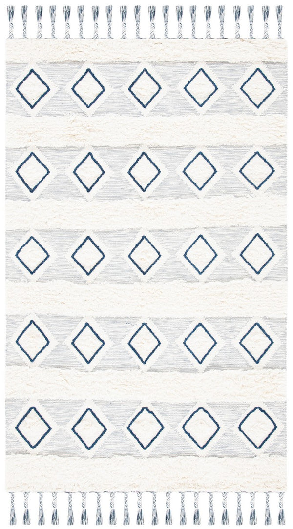 Safavieh Natura 678 With Tassel Hand Woven Wool Bohemian Rug NAT678A-8