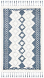 Natura 679 With Tassel Hand Woven Wool Bohemian Rug