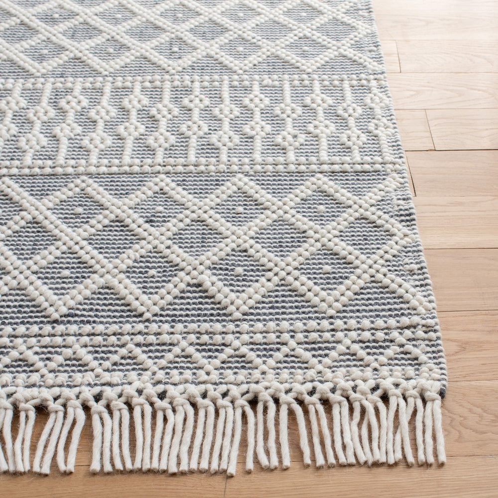 Safavieh Natura 688 80% Wool, 20% Cotton Hand Loomed Fringe: 10cm Rug NAT688A-8