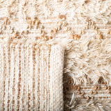 Natura Hand Loomed 65% Wool, 25% Jute, 10% Cotton Contemporary Rug Beige / Natural 65% Wool, 25% Jute, 10% Cotton NAT720F-5