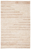 Natura Hand Loomed 65% Wool, 25% Jute, 10% Cotton Contemporary Rug Beige / Natural 65% Wool, 25% Jute, 10% Cotton NAT720F-5