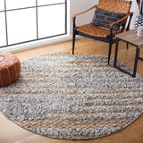 Natura Hand Loomed 65% Wool, 25% Jute, 10% Cotton Contemporary Rug Ivory / Black 65% Wool, 25% Jute, 10% Cotton NAT720Z-6R