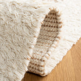 Natura 721 Hand Loomed 65% Wool, 25% Jute, 10% Cotton Contemporary Rug Ivory / Natural 65% Wool, 25% Jute, 10% Cotton NAT721A-5