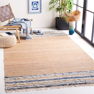 Safavieh Natura 871 Hand Woven 55% Jute/35% Wool/10% Cotton Rug NAT871N-8