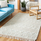 Safavieh Natura 875 Power Loomed Wool/Polyester/Cotton/and Other Rug NAT875Y-8