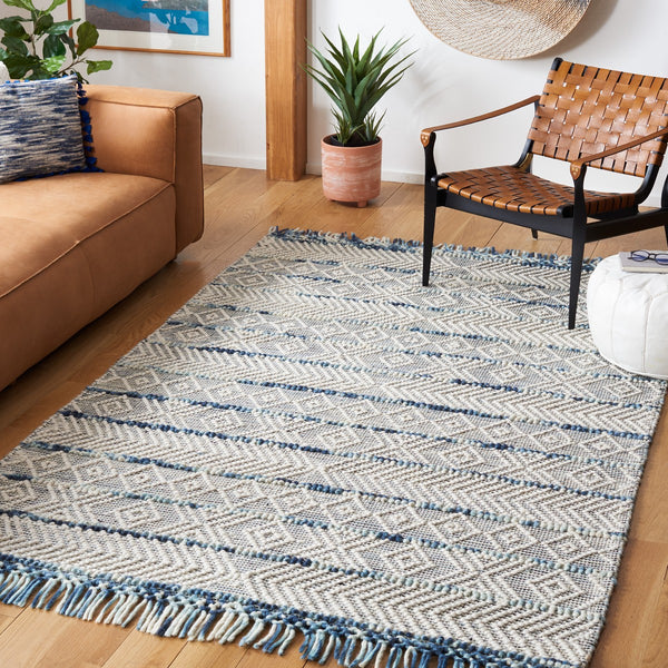 Safavieh Natura 876 Power Loomed Wool/Polyester/Cotton/and Other Rug NAT876M-8