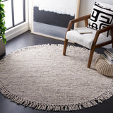 Safavieh Natura 902 Modern Flat Weave Rug Grey / Black NAT902F-8