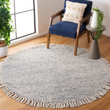 Safavieh Natura 902 Modern Flat Weave Rug Blue / Ivory NAT902M-8